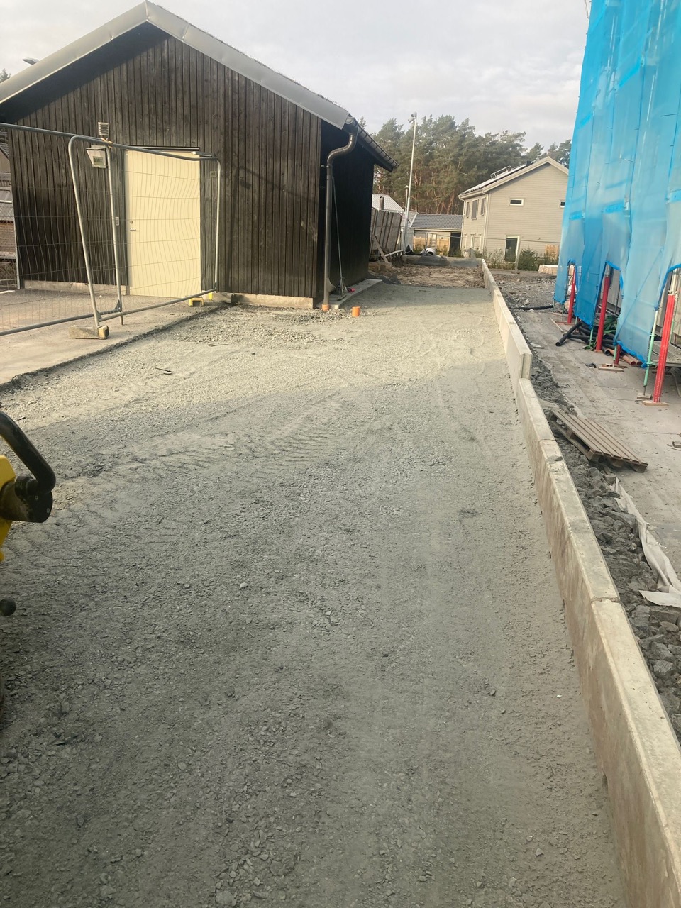 Parking area marking